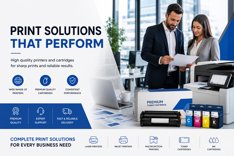Al Bait Print Solutions Banner - Print Solutions That Perform.